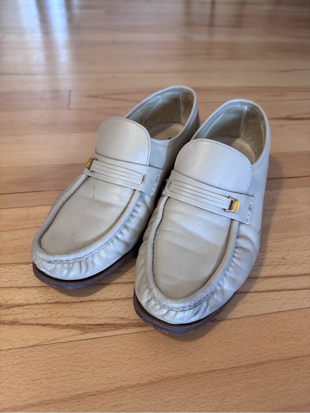 Florsheim Comfortech Loafer, Made in USA - Cream